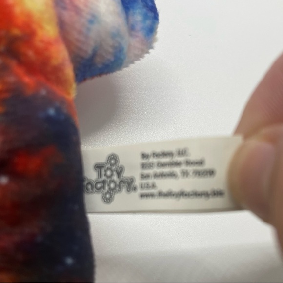 Alien Stuffed Plush Galaxy 8" Toy Factory Big Eyes Head 2018 Plush Paradise NWT - Picture 4 of 5